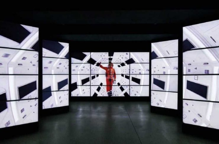 Stanley Kubrick al Design Museum di Londra One point perspective