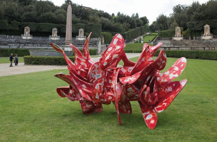 Le opere di Tony Cragg ai giardini Boboli Tony Cragg Industrial